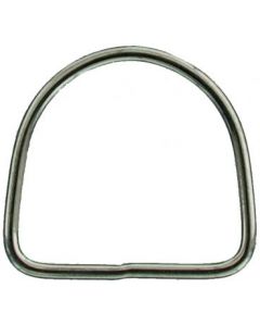 Closed D-Ring 5x50mm Stainless Steel