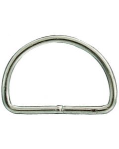 Closed D-Ring 6x50mm Stainless Steel