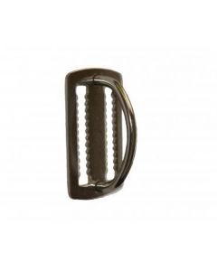Weight stopper with solid D-ring 50mm Stainless Steel